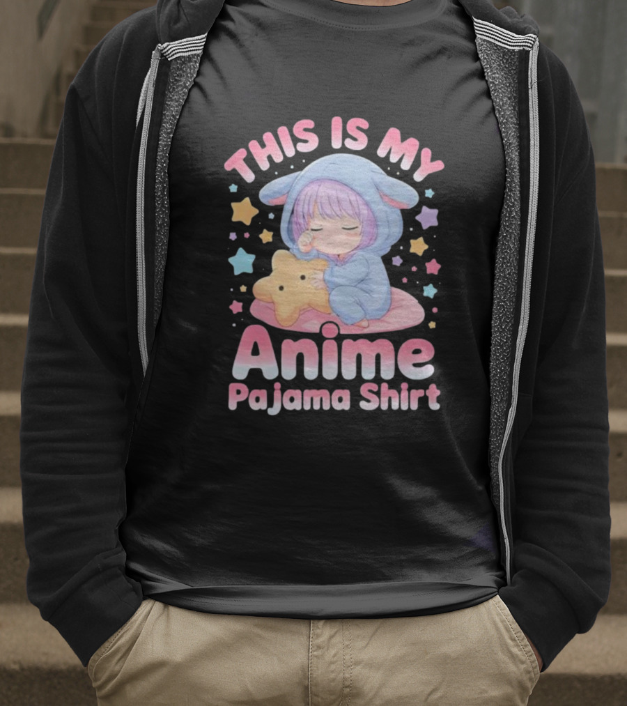 This Is My Anime Pajama Cute Sleeping Girl Kawaii T-Shirt