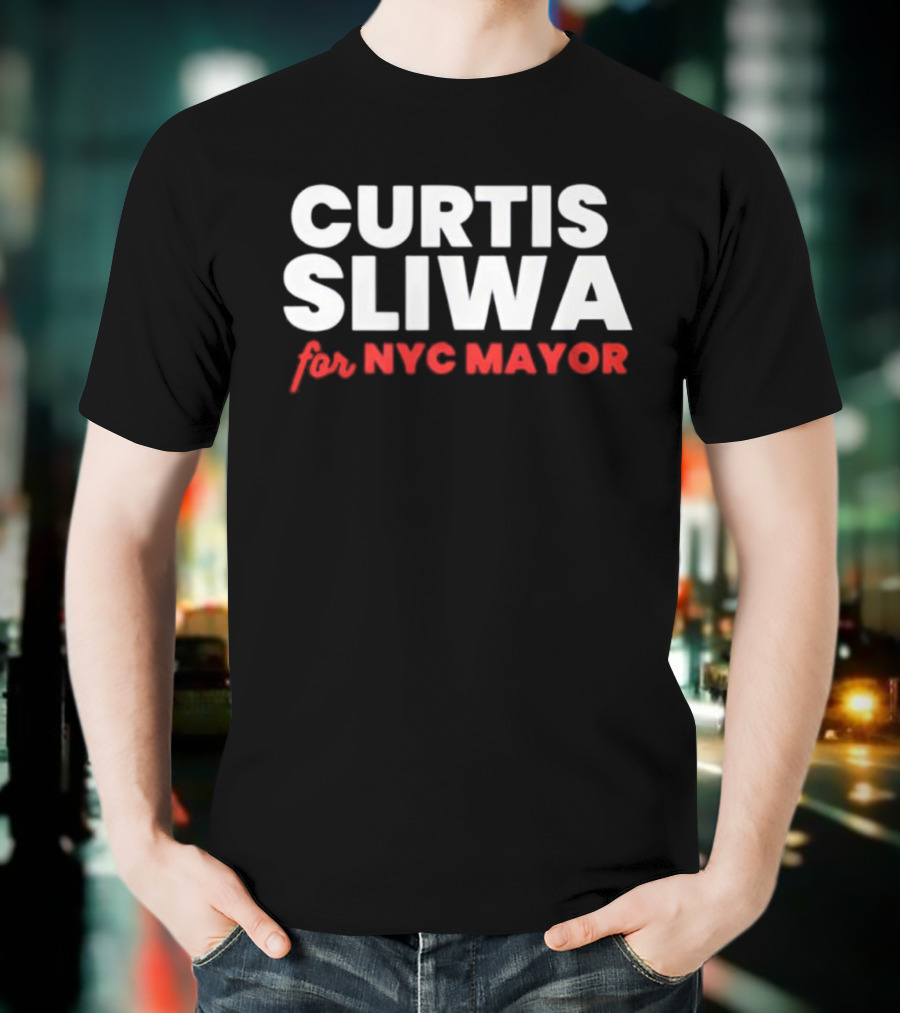 Curtis Sliwa For NYC Mayor Campaign T-Shirt