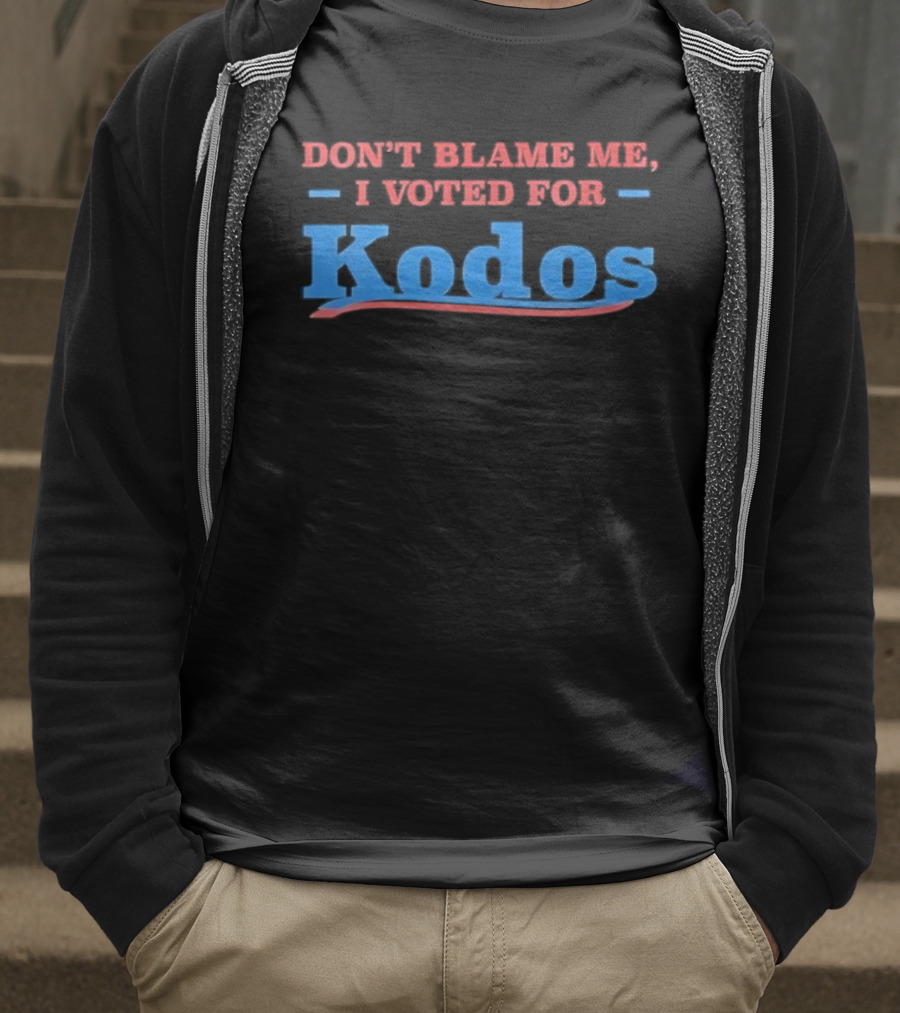 Don’t Blame Me I Voted For Kodos Comedy TV Show Reference T-Shirt