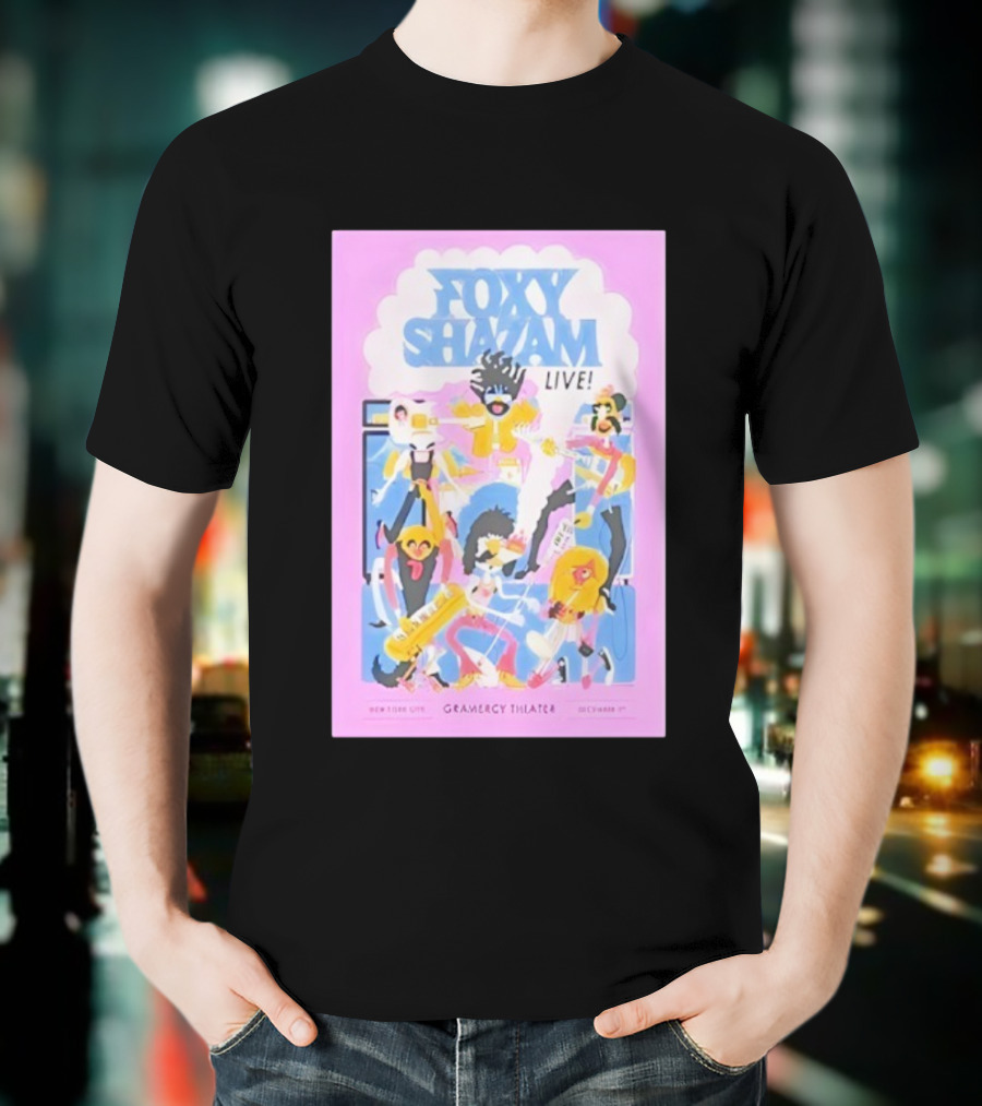 Foxy Shazam Live Gramercy Theatre New York NY Dec 1 2025 Tour T-Shirt