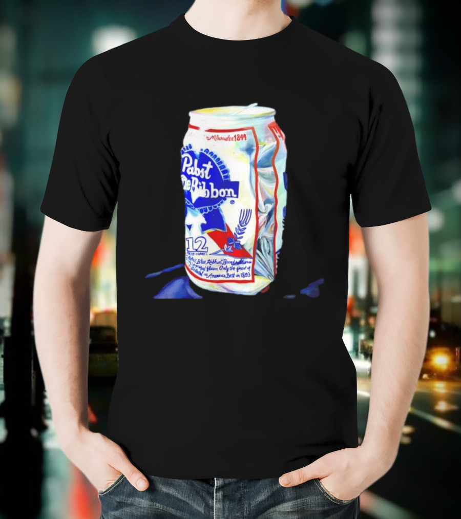 Milwaukee 1844 Pabst Blue Ribbon 12 Fluid Ounces America’s Best 1893 T-Shirt