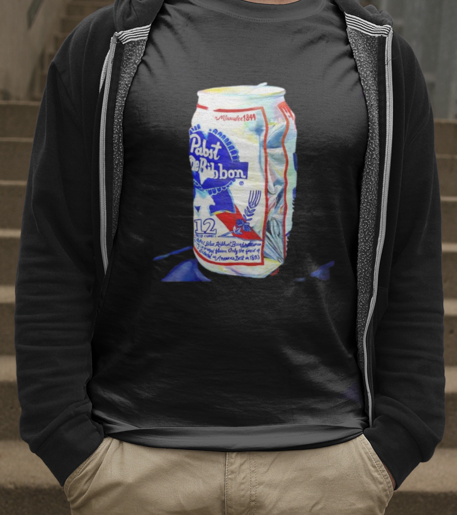 Milwaukee 1844 Pabst Blue Ribbon 12 Fluid Ounces America’s Best 1893 T-Shirt