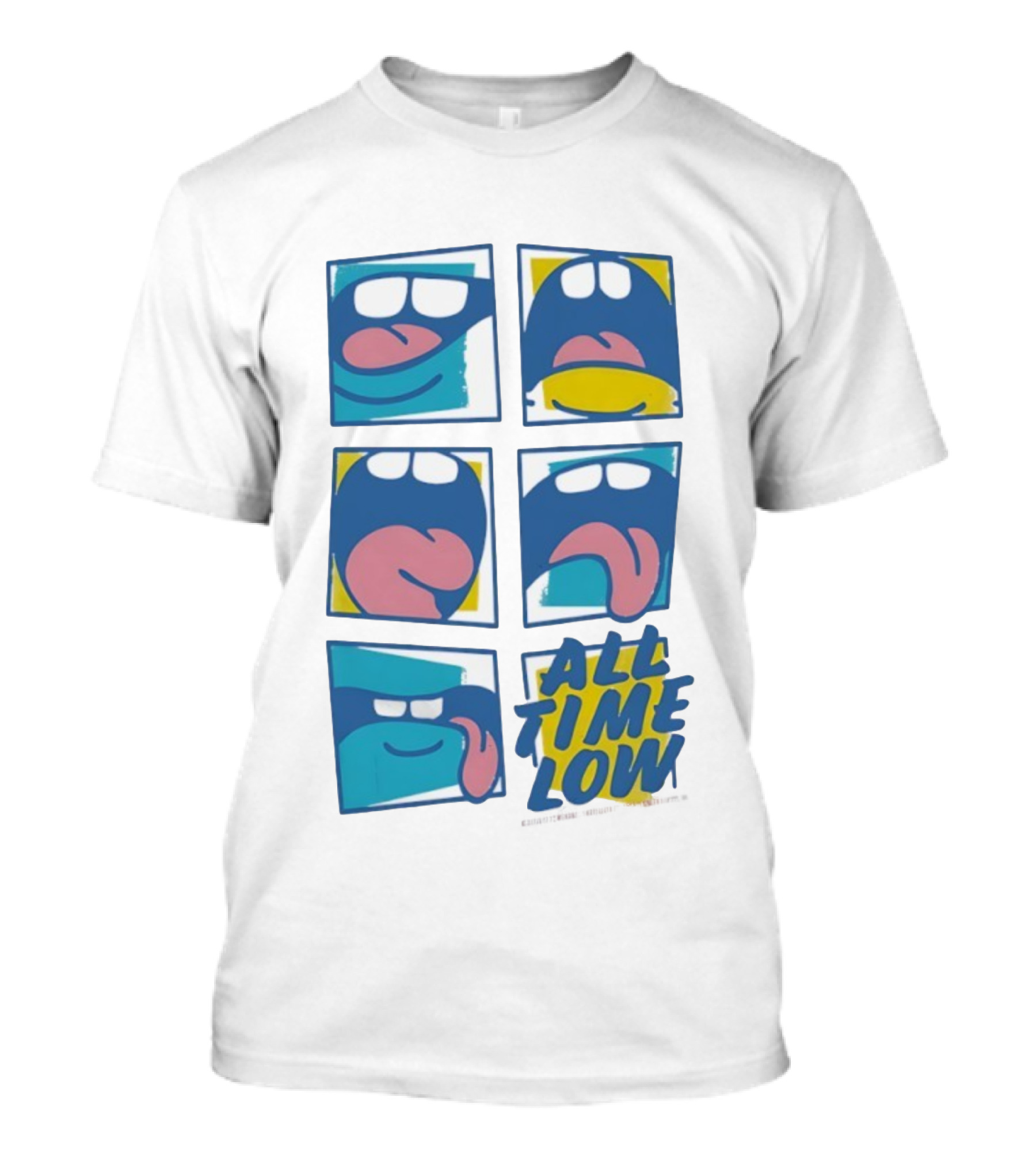 All Time Low Tour Grand Rapids Michigan Pop Art Expressions T-Shirt