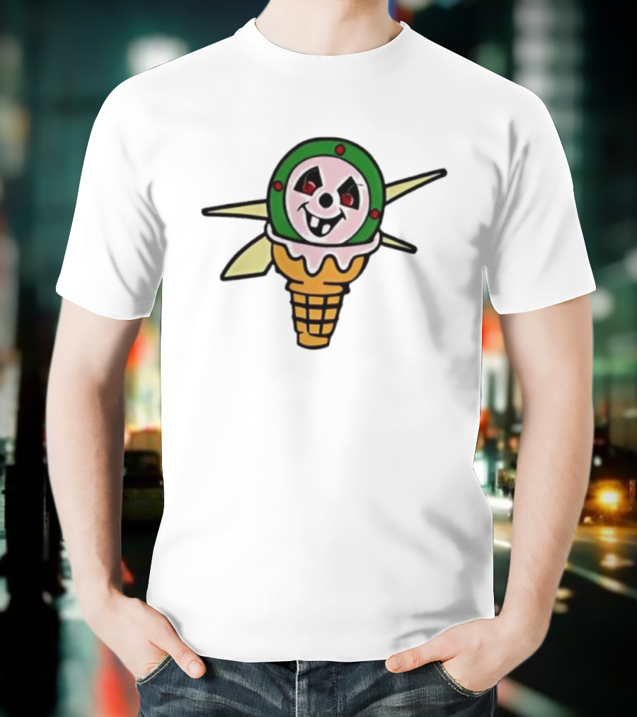 Icecream Reebok Octane Blender Cone Face Collaboration T-Shirt