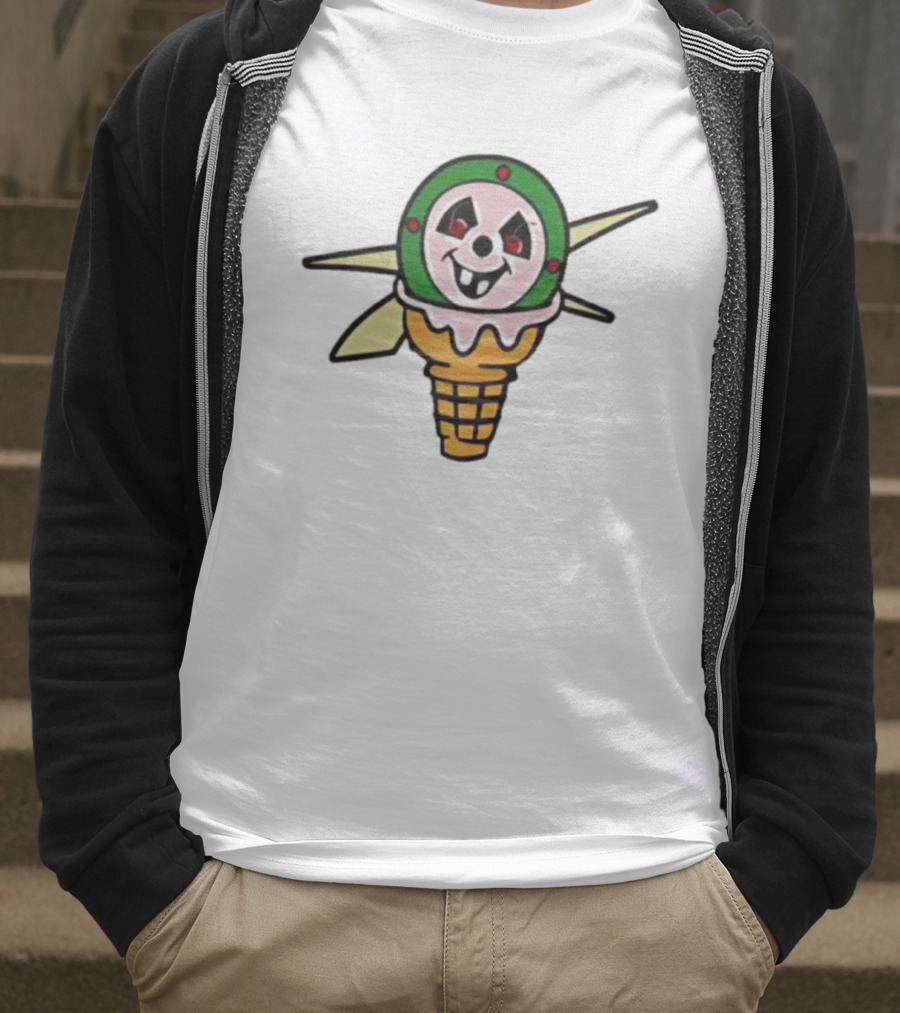Icecream Reebok Octane Blender Cone Face Collaboration T-Shirt