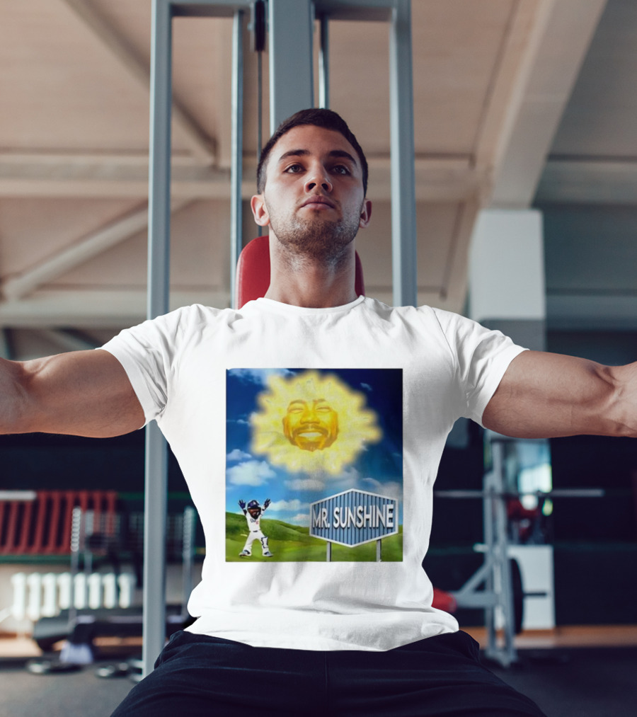 Dodgers Celebration Mini Mr. Sunshine LA Baseball Player T-Shirt