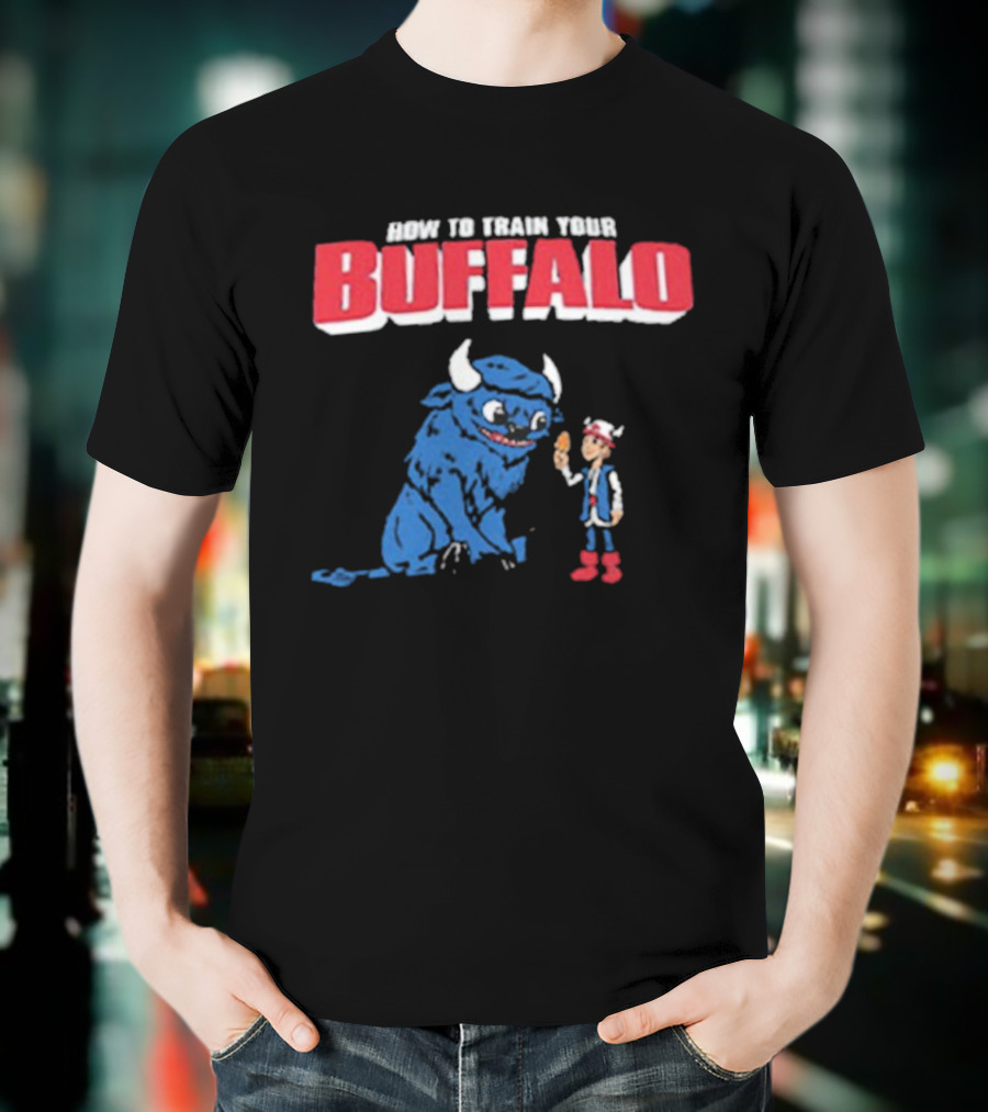 Buffalo Bills How To Train Your Buffalo T-Shirt