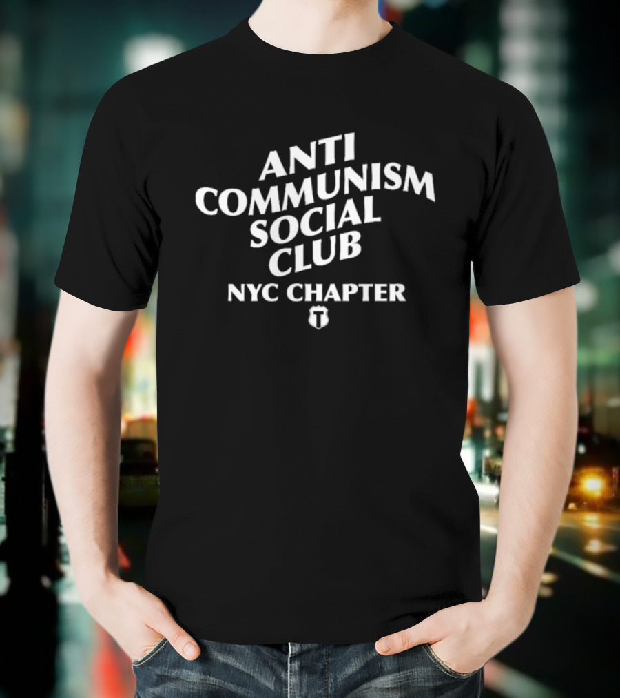 Anti Communism Social Club NYC Chapter Brandon Tatum T-Shirt