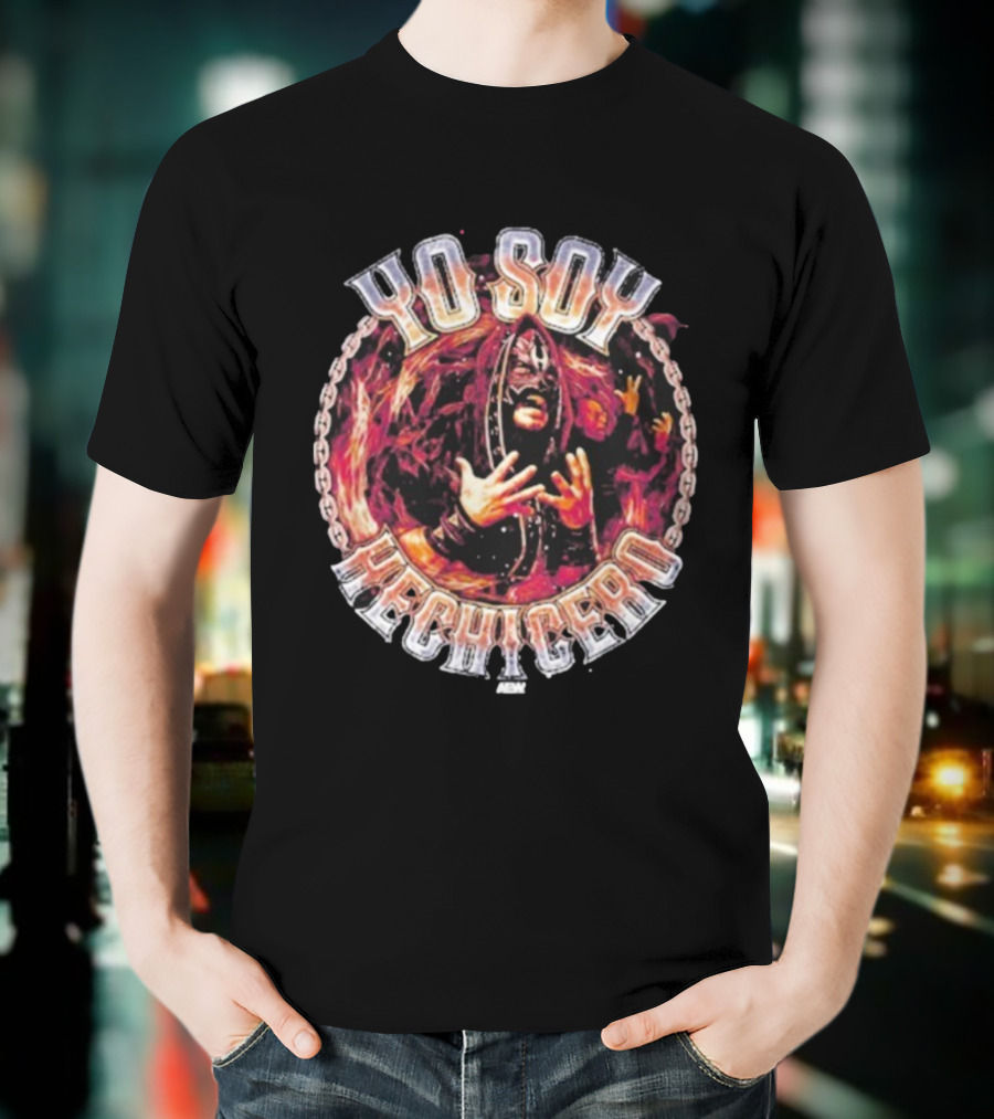 Yo Soy Hechicero Luchador Enmascarado Cadena Poder Ritual T-Shirt