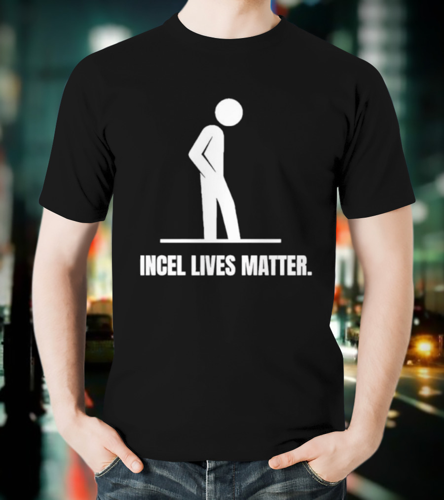 Incel Lives Matter Stick Figure Symbol T-Shirt