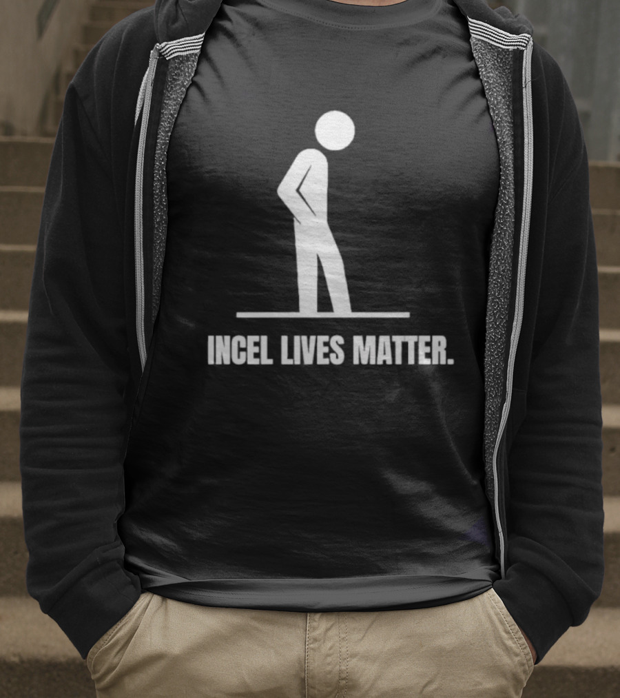 Incel Lives Matter Stick Figure Symbol T-Shirt