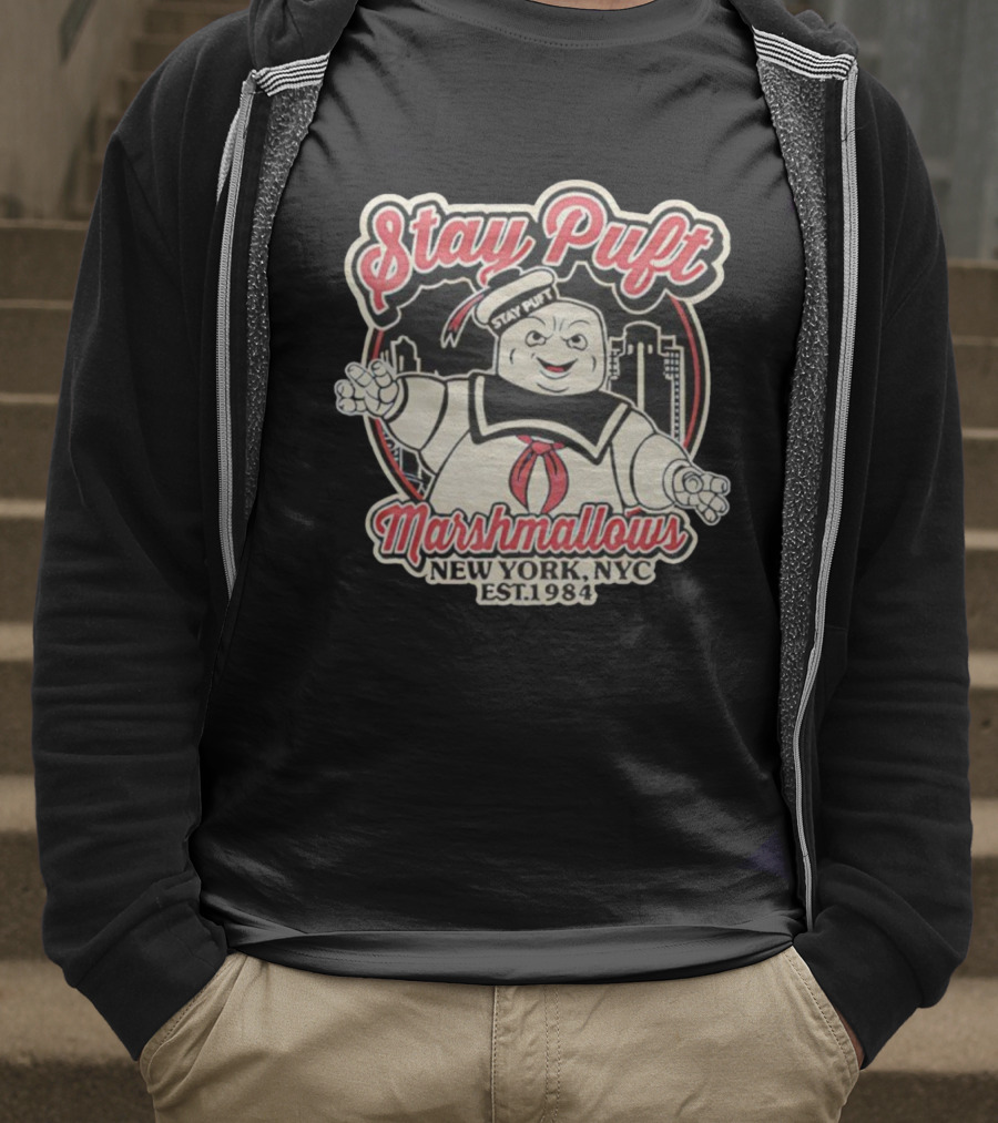 Stay Puft Marshmallows New York NYC Est 1984 T-Shirt