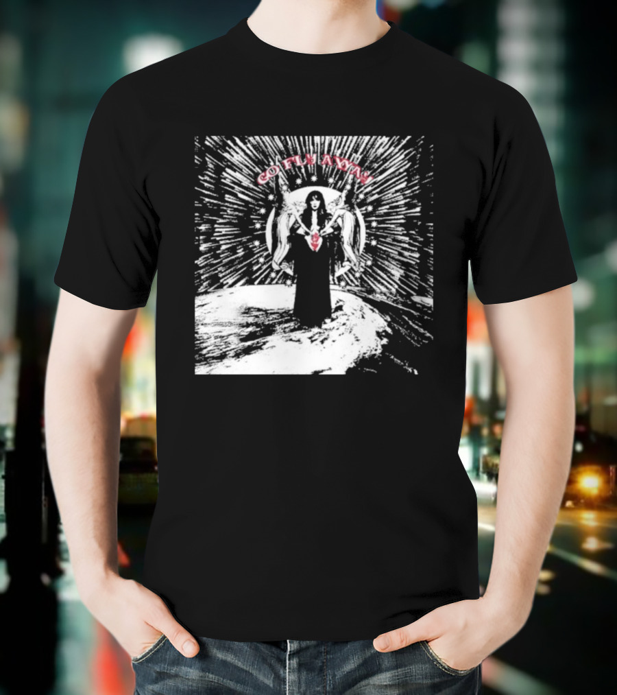 The Velveteers Go Fly Away Angel Wings Burst T-Shirt