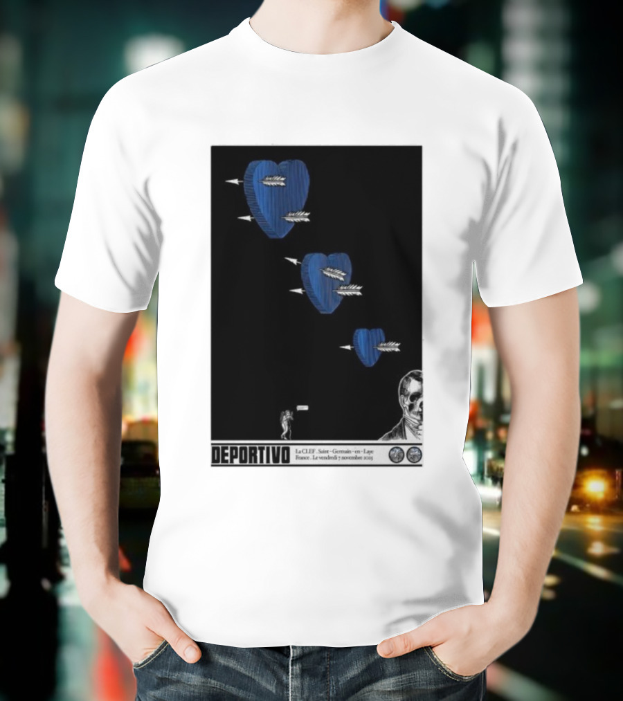 DEPORTIVO La Clef Saint-Germain-en-Laye France November 7 2025 T-Shirt