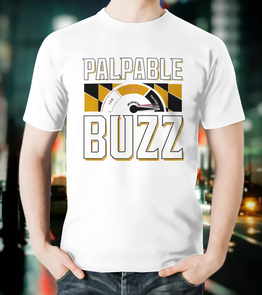 Jon Rothstein Sports Reporter Palpable Buzz Gauge Icon T-Shirt