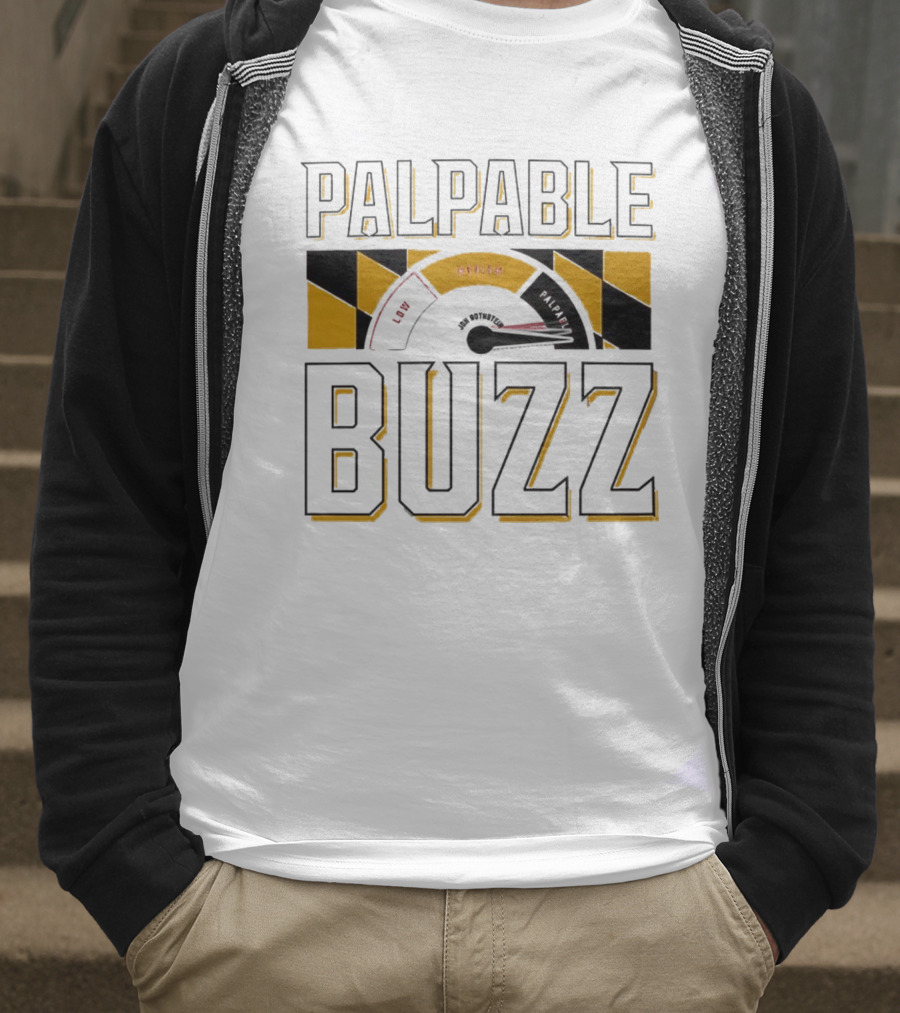 Jon Rothstein Sports Reporter Palpable Buzz Gauge Icon T-Shirt