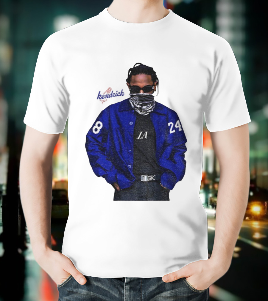 Kendrick Lamar Los Angeles Dodgers LA 2025 MLB Baseball World Series 24 28 T-Shirt