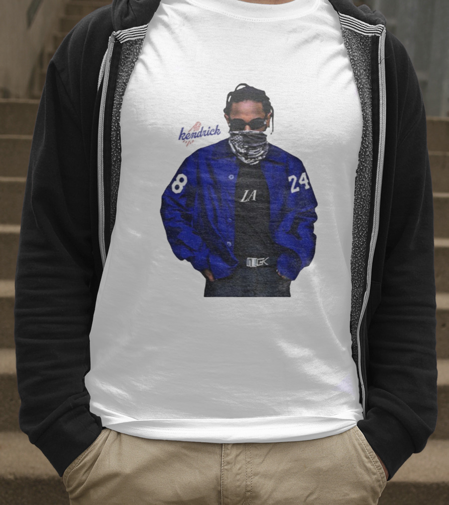 Kendrick Lamar Los Angeles Dodgers LA 2025 MLB Baseball World Series 24 28 T-Shirt