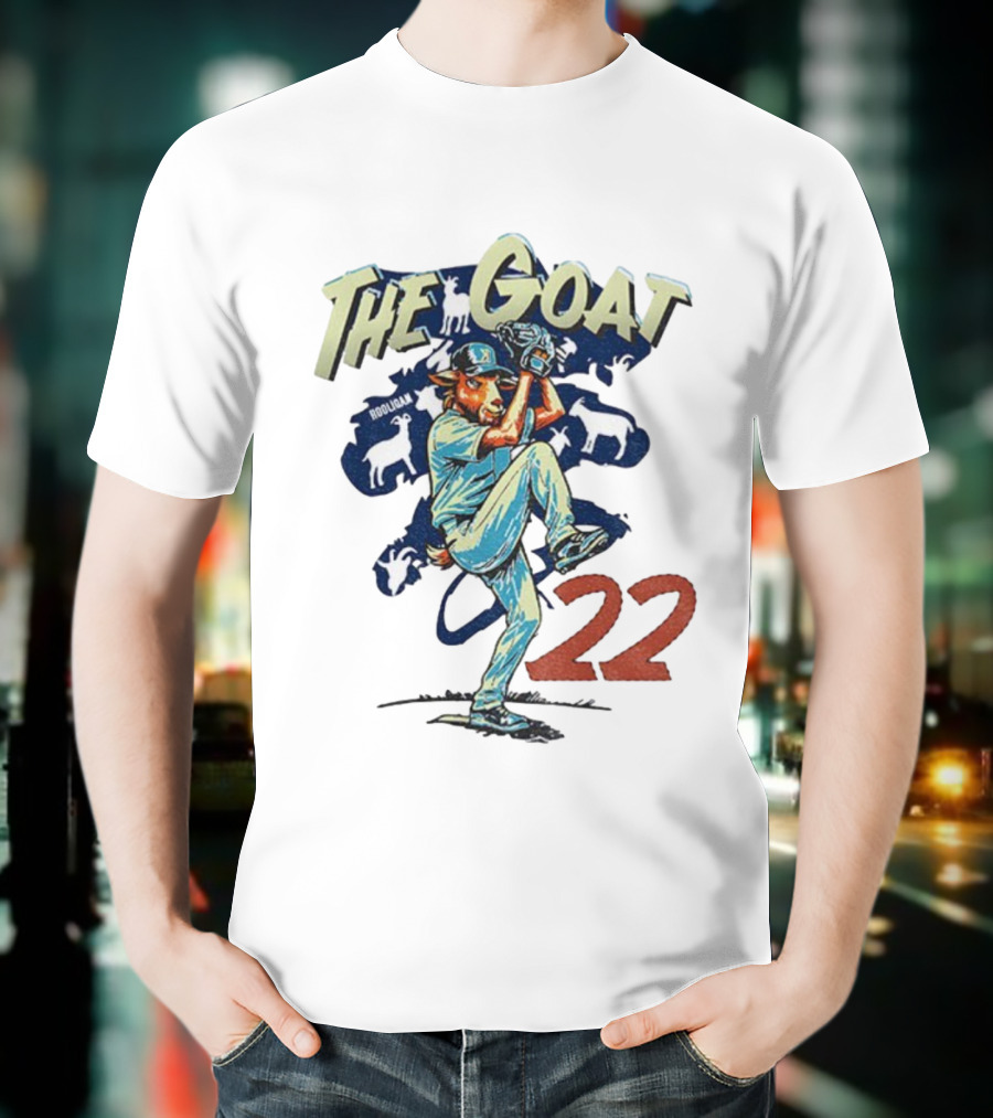 The Goat Clayton Kershaw 22 MLB Baseball 2025 T-Shirt