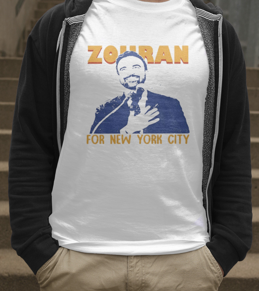 Zohran For New York City Mayor 2025 Political Campaign T-Shirt