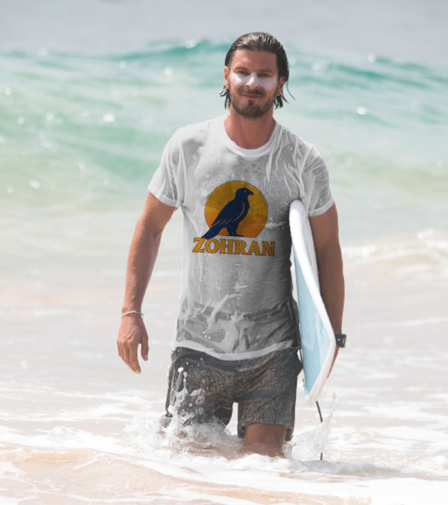 Zohran Eagle Sunrise Silhouette T-Shirt