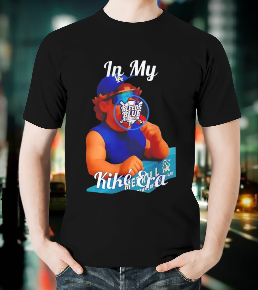 Kiké Era In My Bleeds Blue Los Angeles T-Shirt