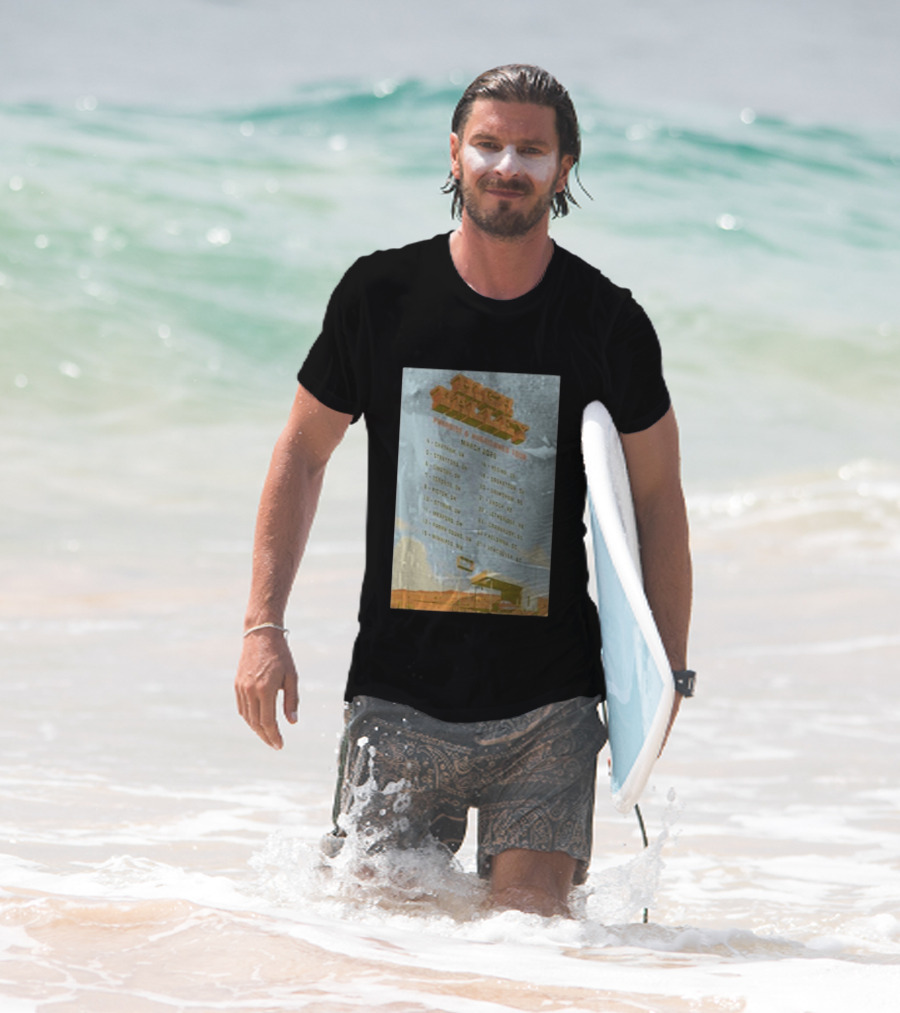 High Valley Paradise Hurricanes Tour 2026 March Dates Canada USA Locations T-Shirt