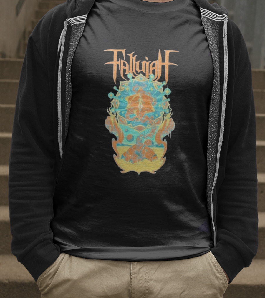 Fallujah Prism Psychedelic Cosmic Artwork T-Shirt
