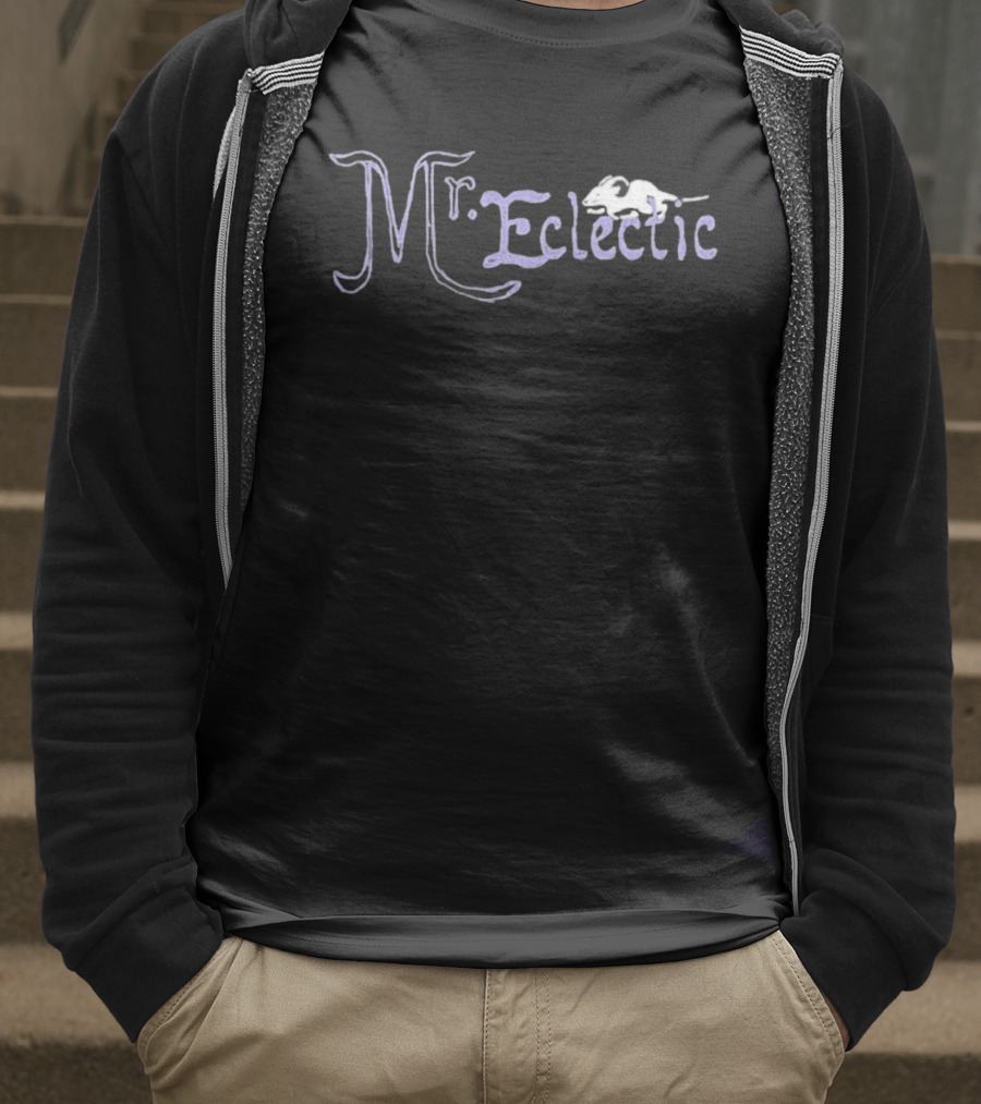 Laufey Mr Eclectic Rat Illustration T-Shirt