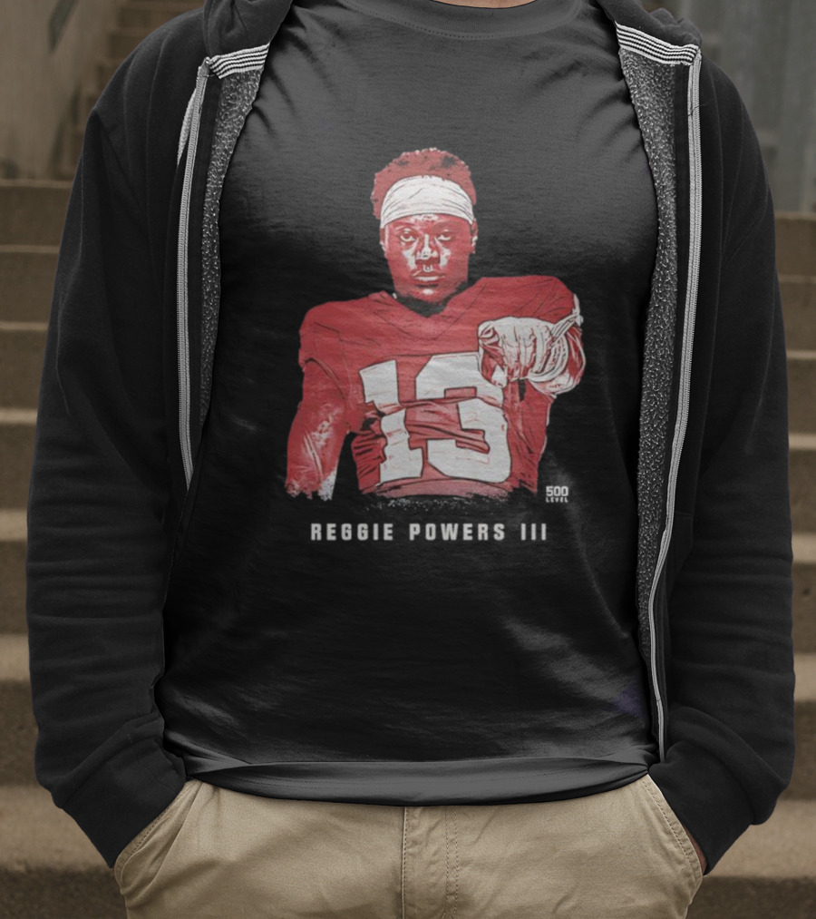 Reggie Powers III College Football Jersey 13 T-Shirt