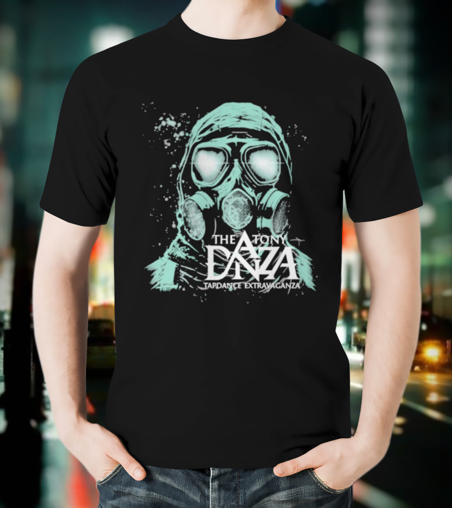 The Tony Danza Tapdance Extravaganza Gas Mask Art Style T-Shirt