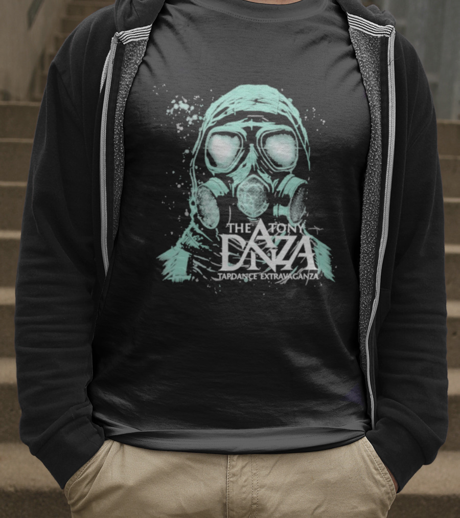 The Tony Danza Tapdance Extravaganza Gas Mask Art Style T-Shirt