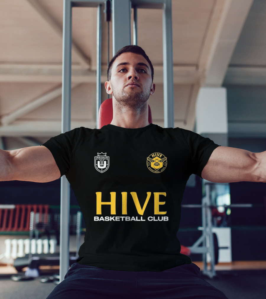 Unrivaled Hive Basketball Club Hive Classic Emblem Collaboration T-Shirt