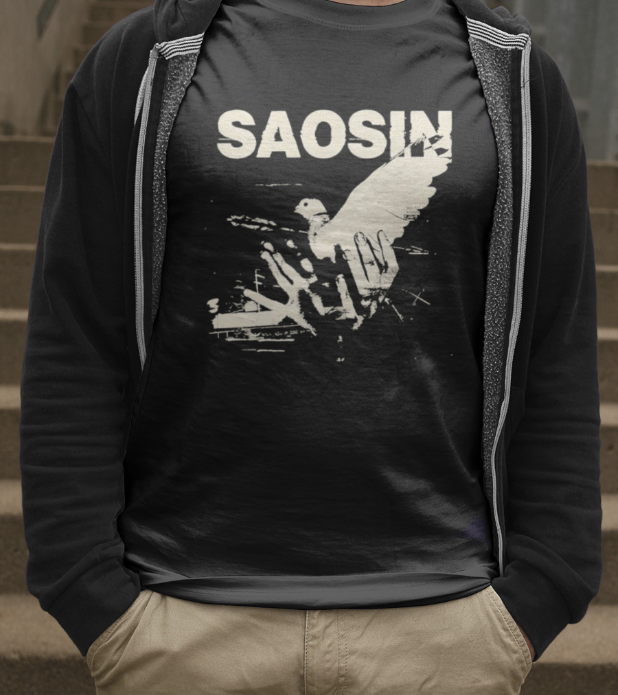 SAOSIN Bird Imagery Vintage Style T-Shirt