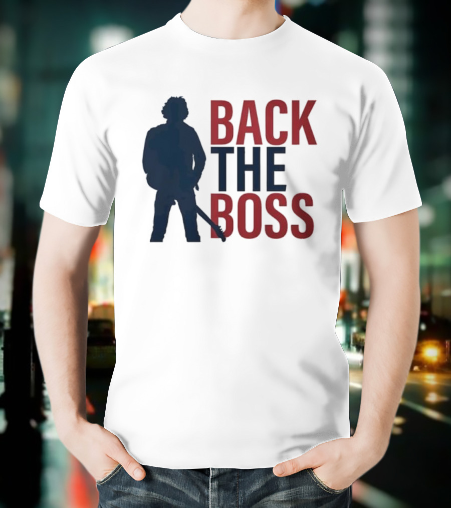 Bruce Springsteen Back The Boss Silhouette T-Shirt