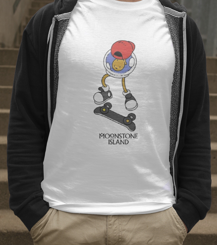 Moonstone Island SRG Video Game Character Skater T-Shirt