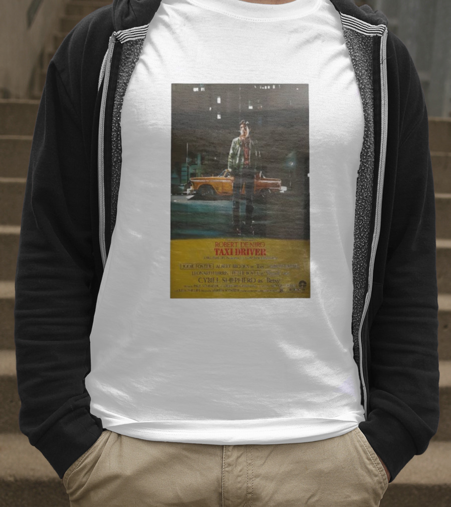 The Film Robert De Niro Taxi Driver 1976 Jodie Foster Albert Brooks Cybill Shepherd Martin Scorsese T-Shirt