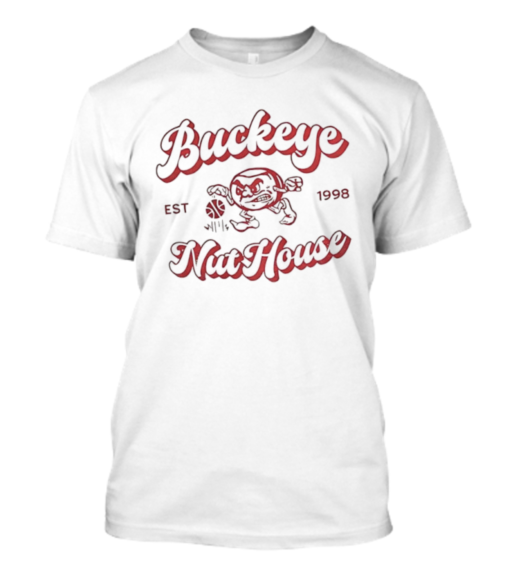 Buckeye Nut House Est 1998 Crossing Basketball T-Shirt