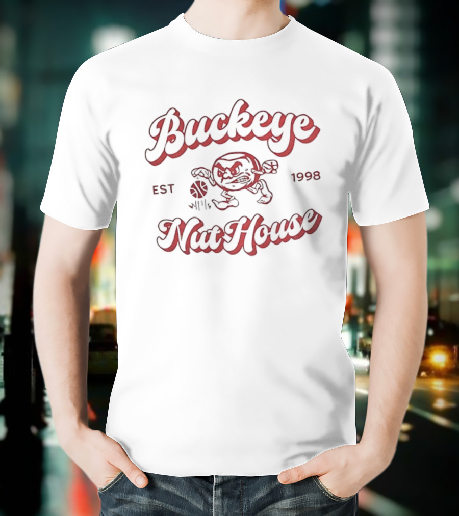 Buckeye Nut House Est 1998 Crossing Basketball T-Shirt