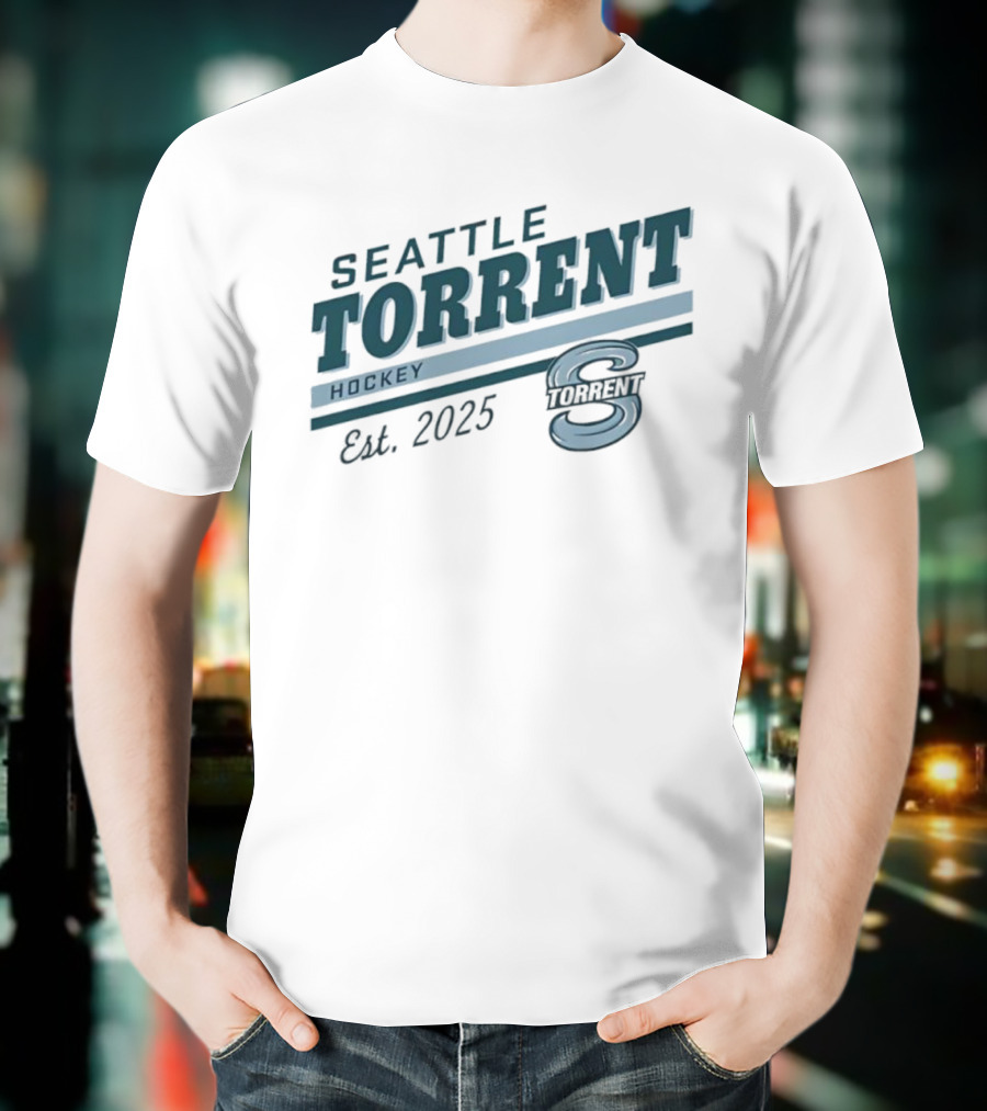 Seattle Torrent Hockey Est 2025 S Logo T-Shirt