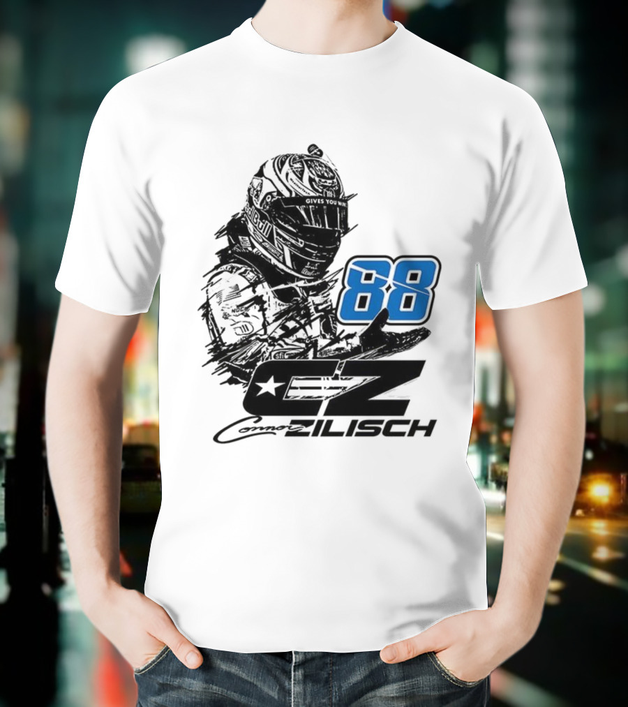 Connor Zilisch Number 88 NASCAR Racing Series T-Shirt