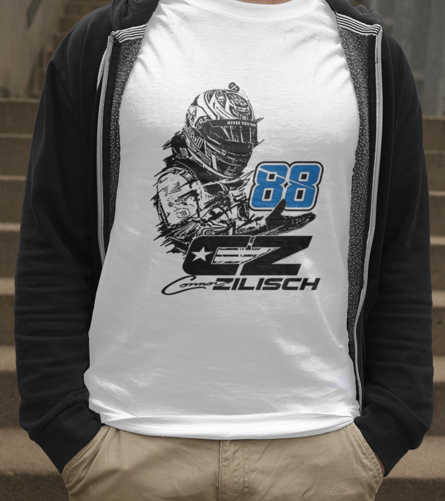 Connor Zilisch Number 88 NASCAR Racing Series T-Shirt
