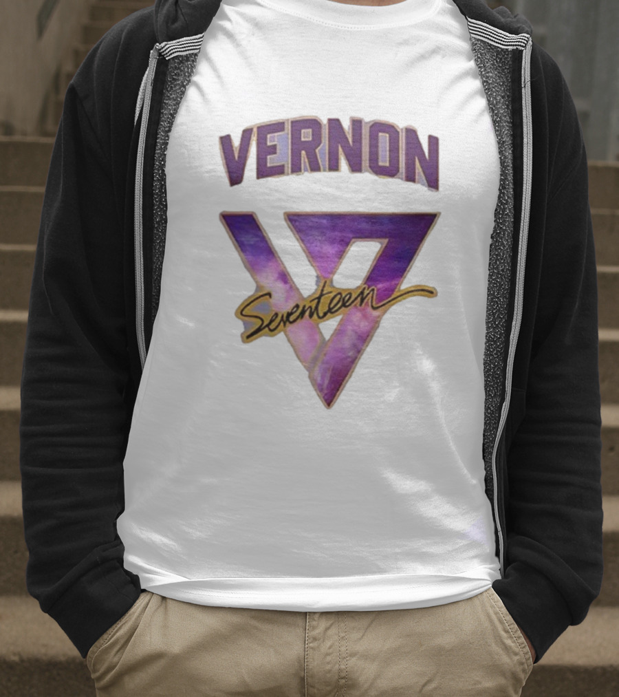 Seventeen World Tour Vernon Collaboration With Los Angeles Lakers T-Shirt