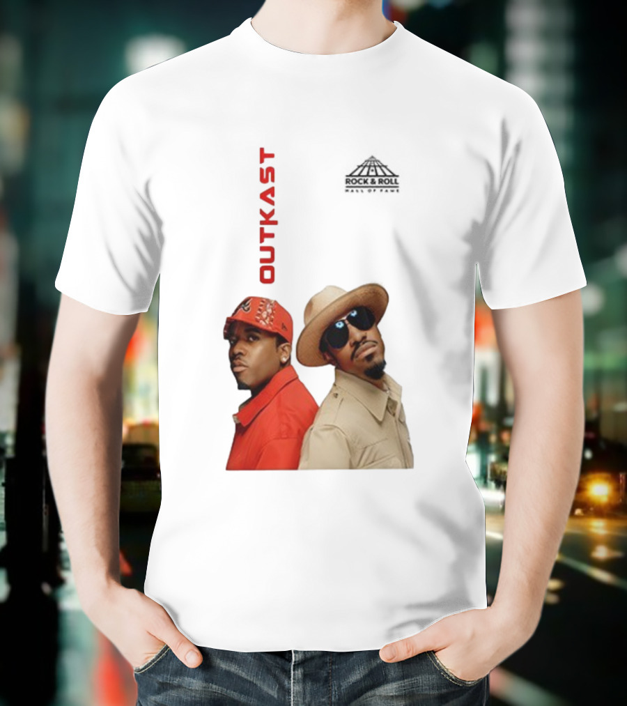 Outkast 2025 Rock & Roll Hall Of Fame Signature Outkast T-Shirt