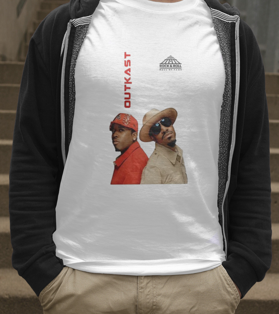 Outkast 2025 Rock & Roll Hall Of Fame Signature Outkast T-Shirt
