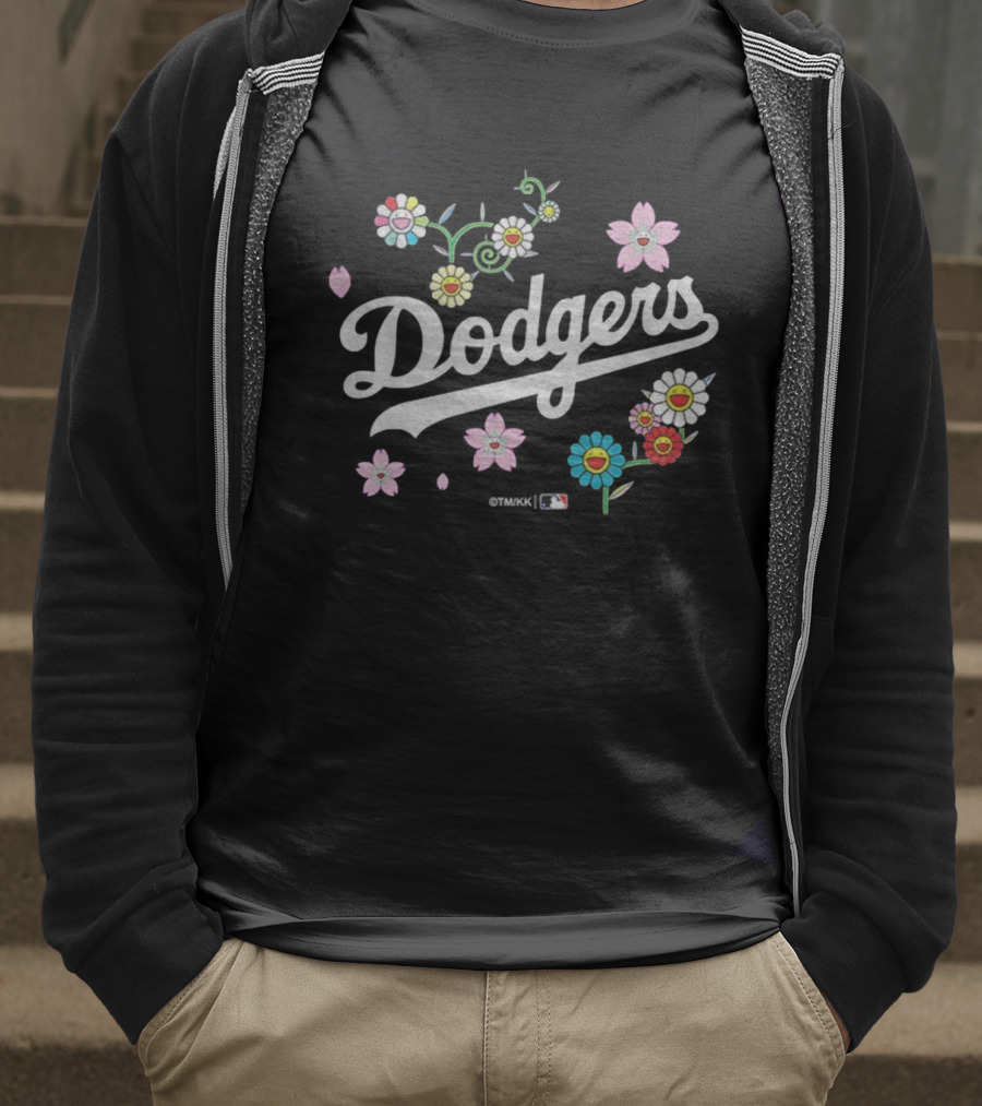 Murakami Dodgers 2025 World Series Champions MLB Collaboration T-Shirt