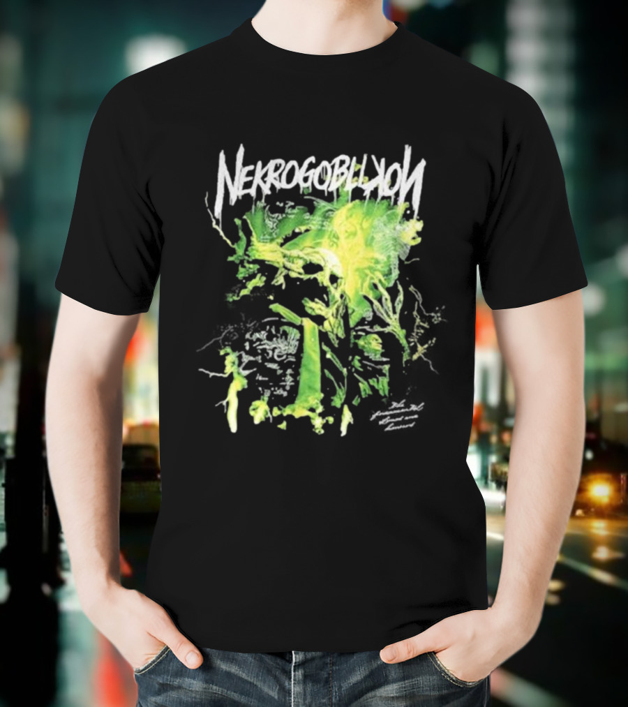 Nekrogoblikon Lightning The Fundamental Slimes And Humours Goblin Art T-Shirt