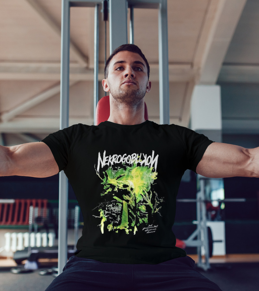 Nekrogoblikon Lightning The Fundamental Slimes And Humours Goblin Art T-Shirt