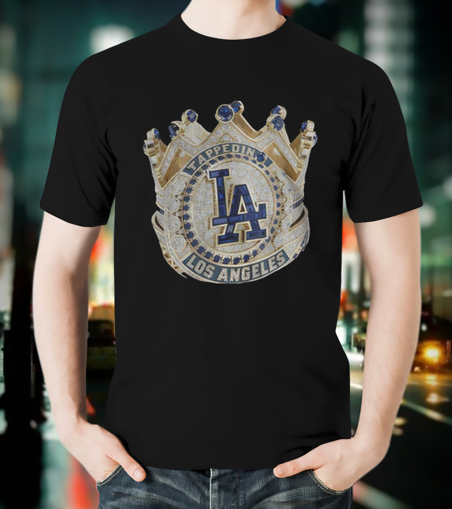 Tapped In Los Angeles Rings Royalty Dodgers MLB World Series 2025 T-Shirt