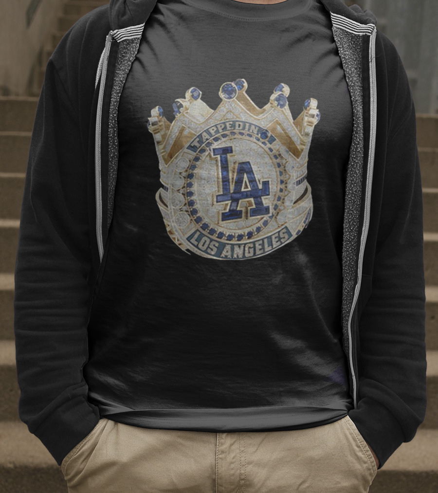 Tapped In Los Angeles Rings Royalty Dodgers MLB World Series 2025 T-Shirt